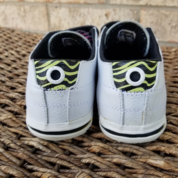 DVS Farah WHITE BMX DC Skate Shoes (Womens 7.5) Retro 80's 90's SNEAKERS - Picture 7 of 10